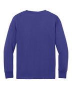 Port & Co Youth Long Sleeve Core Cotton Tee. PC54YLS