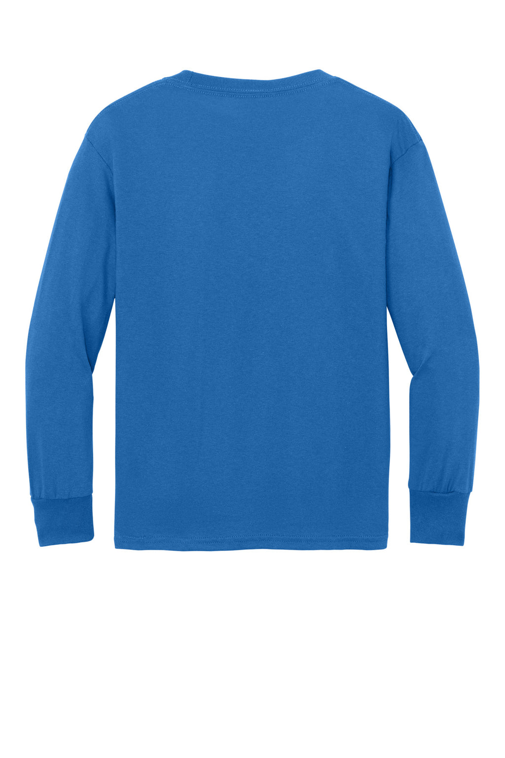 Port & Co Youth Long Sleeve Core Cotton Tee. PC54YLS