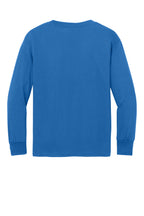 Port & Co Youth Long Sleeve Core Cotton Tee. PC54YLS