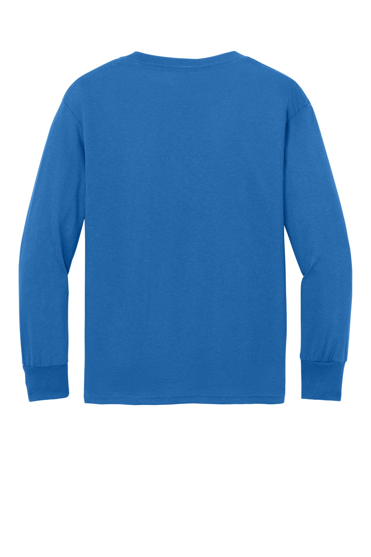 Port & Co Youth Long Sleeve Core Cotton Tee. PC54YLS