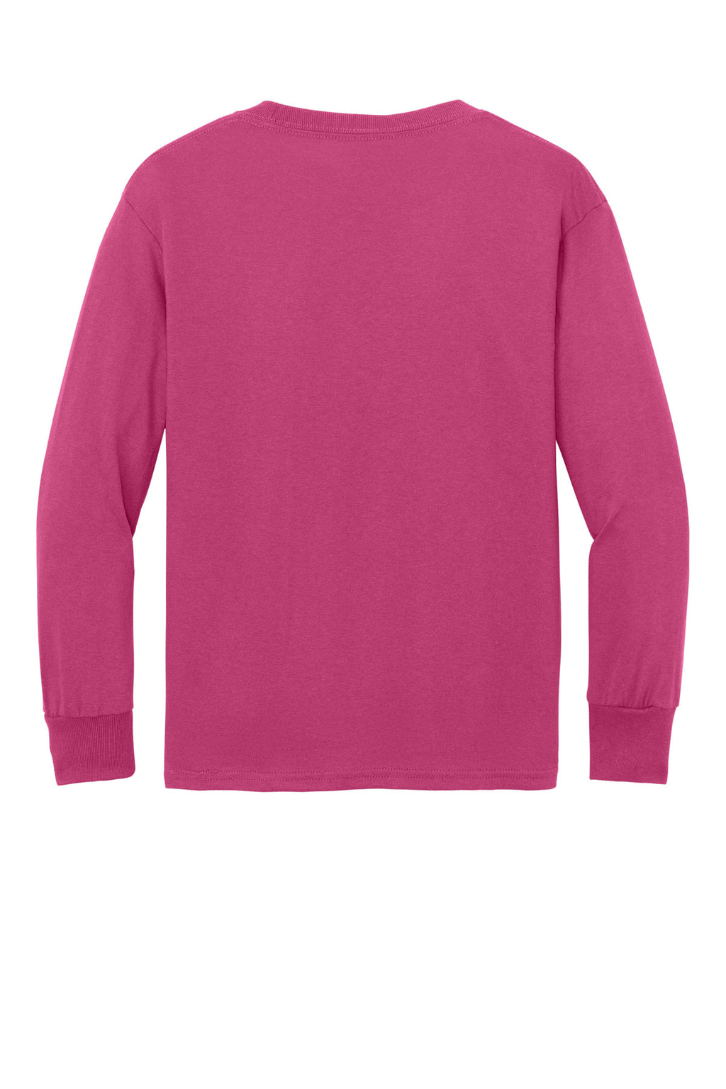 Port & Co Youth Long Sleeve Core Cotton Tee. PC54YLS