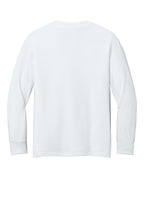 Port & Co Youth Long Sleeve Core Cotton Tee. PC54YLS