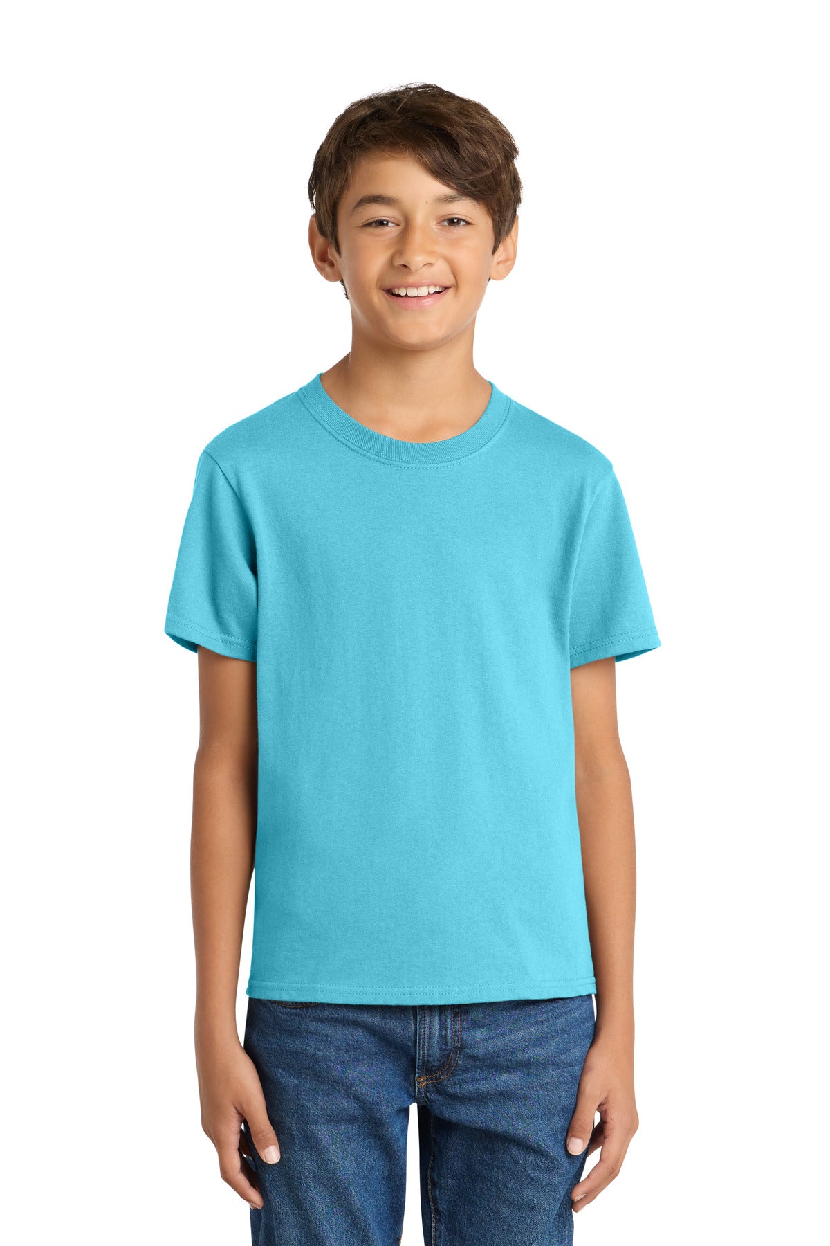 Port & Co Youth Core Cotton Tee. PC54Y