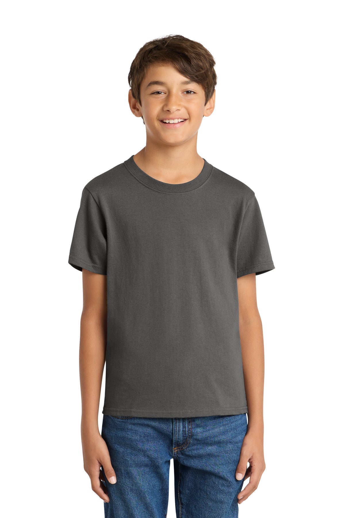 Port & Co Youth Core Cotton Tee. PC54Y