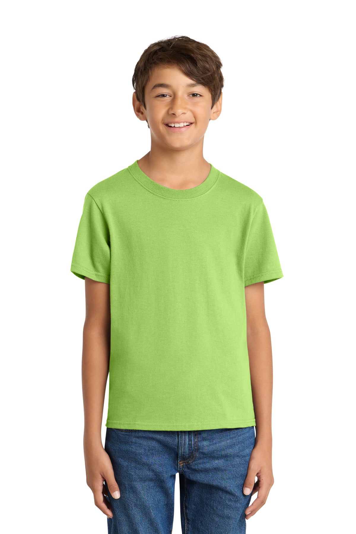 Port & Co Youth Core Cotton Tee. PC54Y