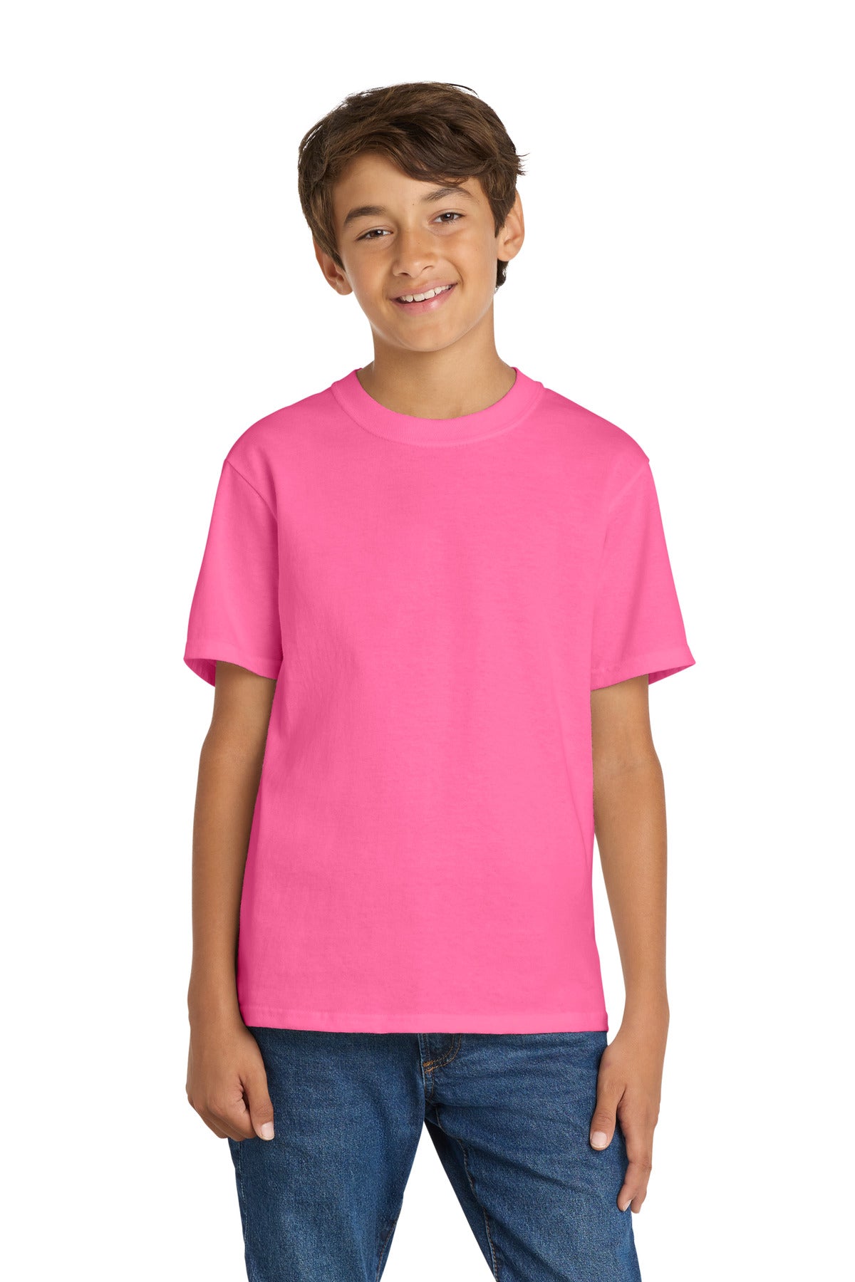 Port & Co Youth Core Cotton Tee. PC54Y