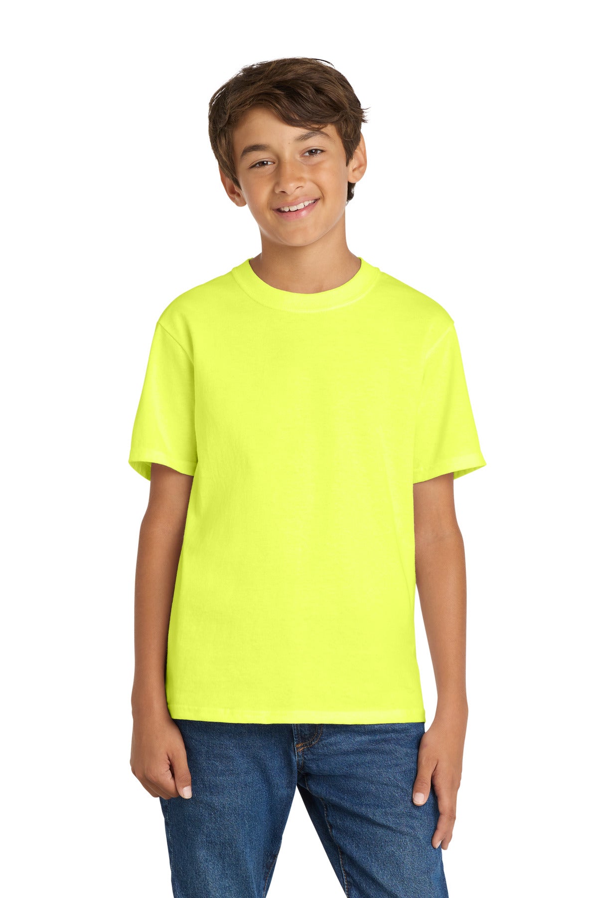 Port & Co Youth Core Cotton Tee. PC54Y