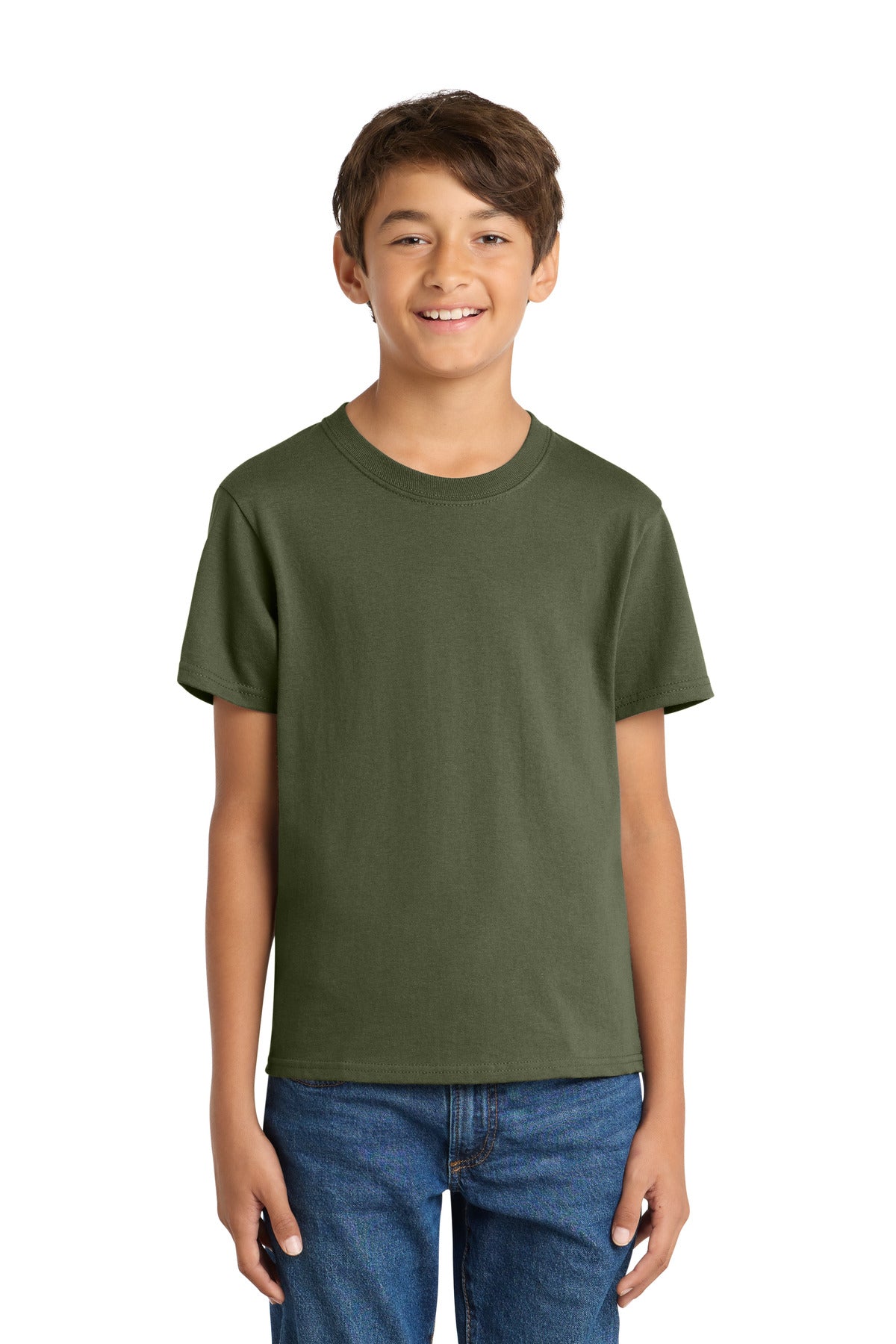 Port & Co Youth Core Cotton Tee. PC54Y