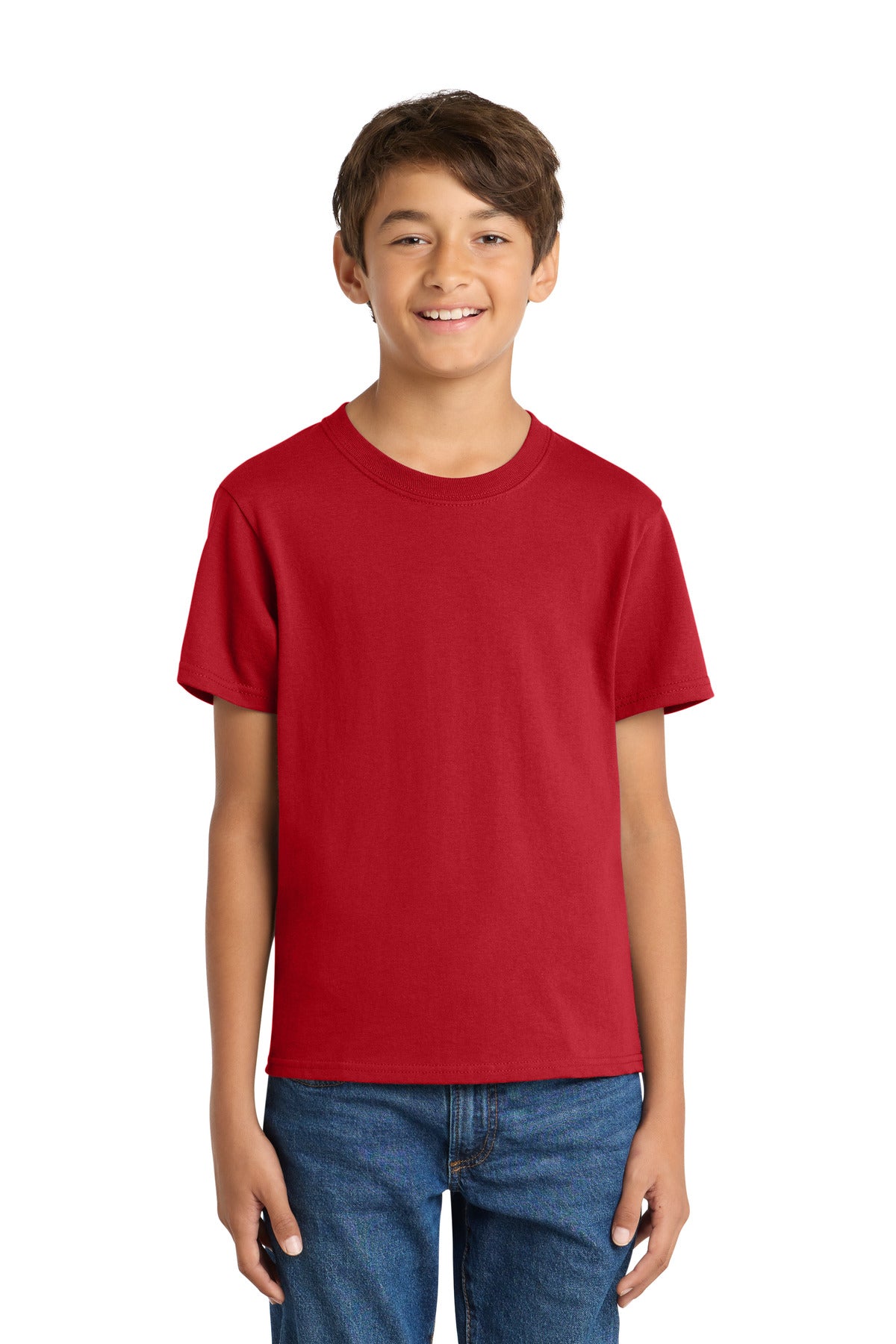 Port & Co Youth Core Cotton Tee. PC54Y