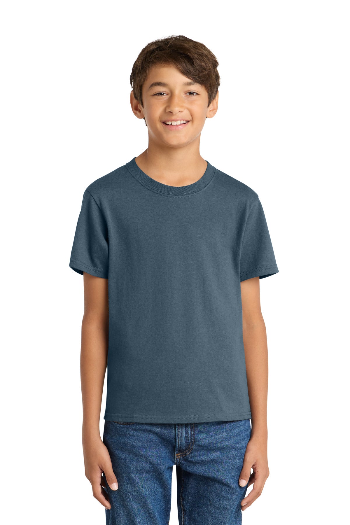 Port & Co Youth Core Cotton Tee. PC54Y