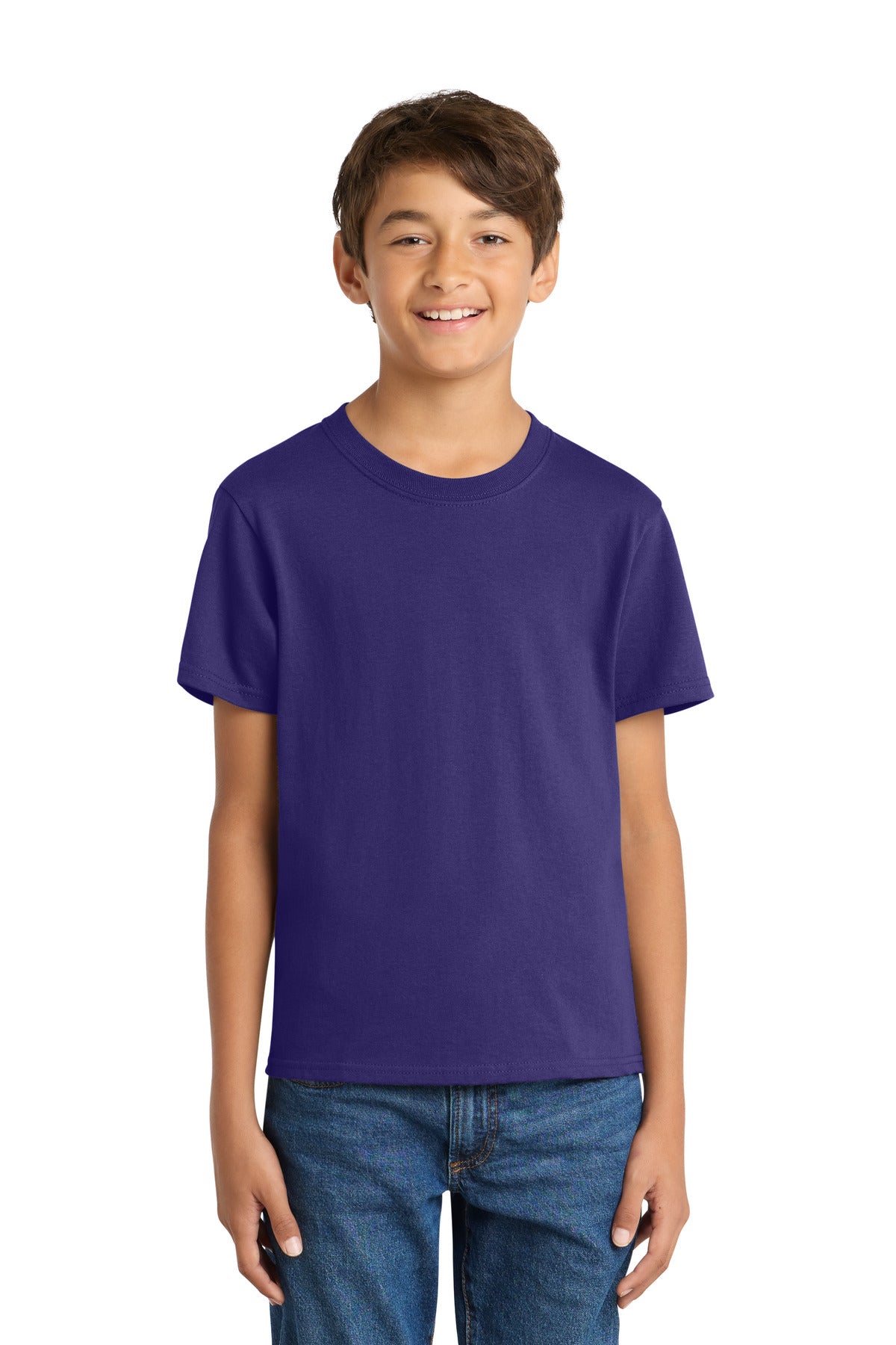 Port & Co Youth Core Cotton Tee. PC54Y