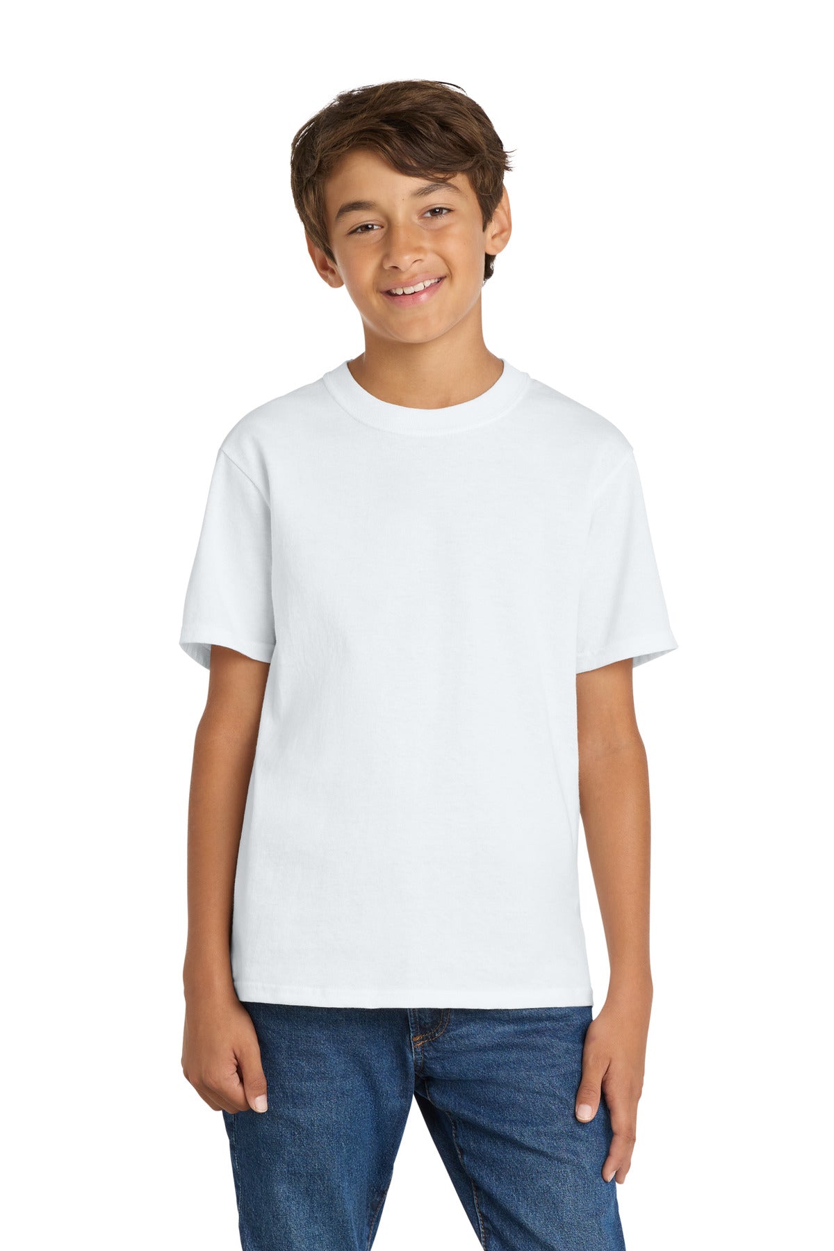 Port & Co Youth Core Cotton Tee. PC54Y