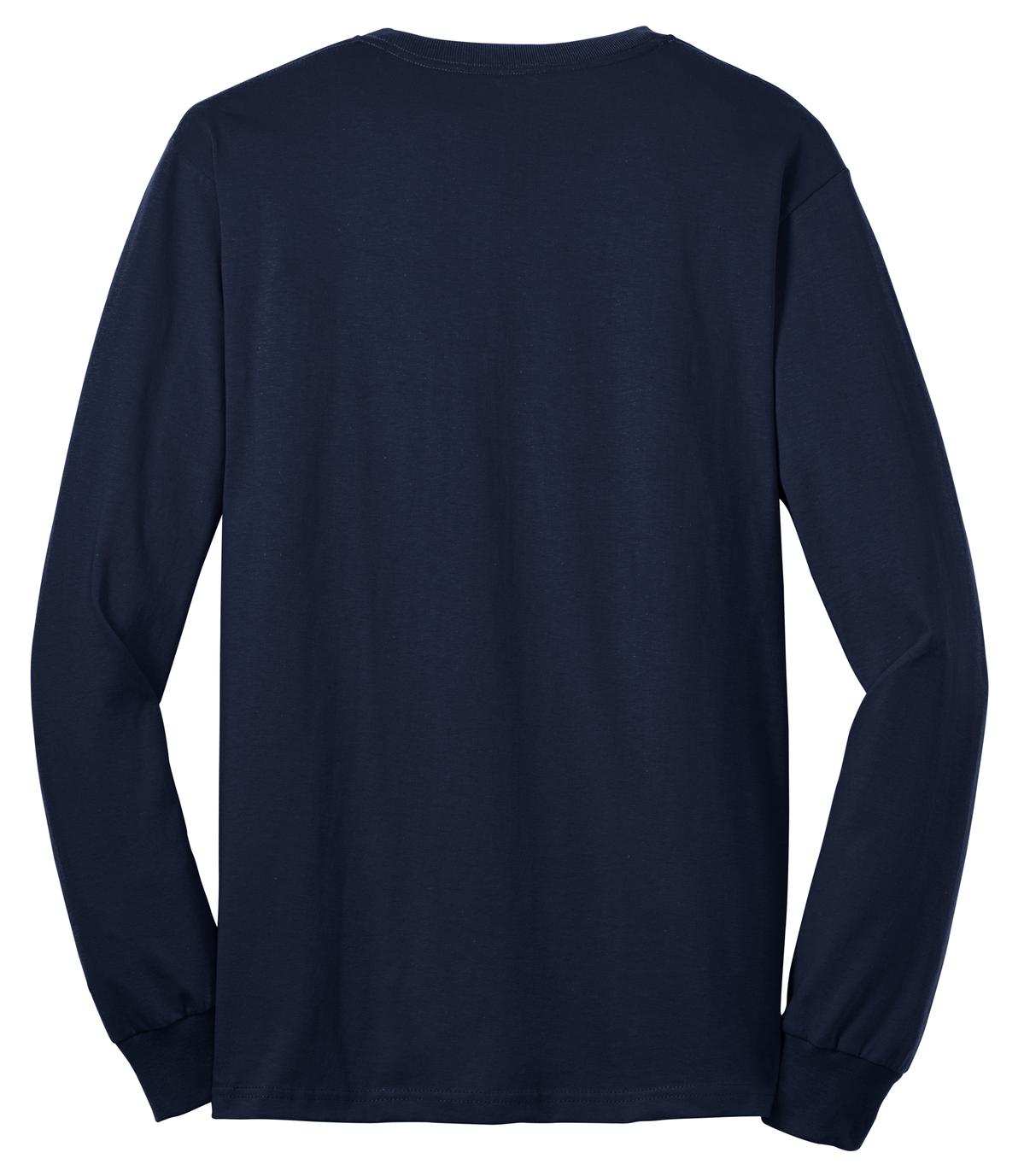 Port & Co Long Sleeve Core Blend Tee. PC55LS