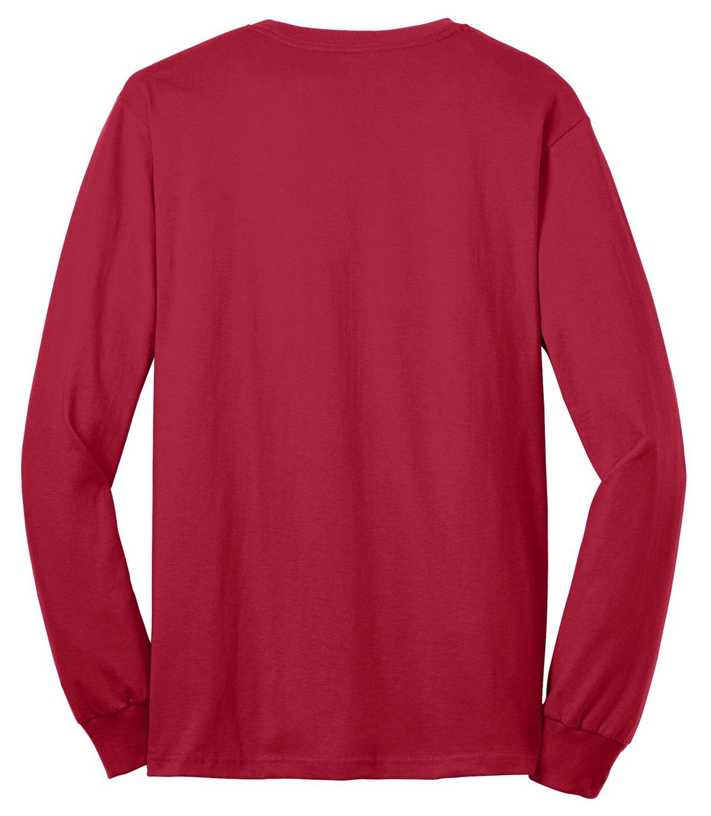 Port & Co Long Sleeve Core Blend Tee. PC55LS