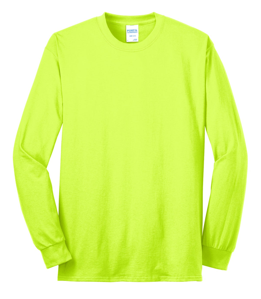 Port & Co Long Sleeve Core Blend Tee. PC55LS