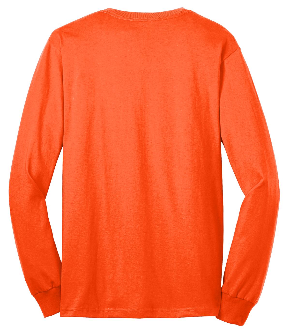Port & Co Long Sleeve Core Blend Tee. PC55LS