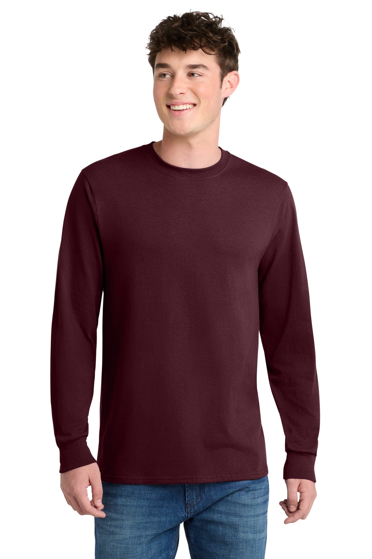 Port & Co Long Sleeve Core Blend Tee. PC55LS