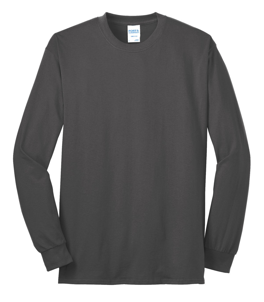 Port & Co Long Sleeve Core Blend Tee. PC55LS