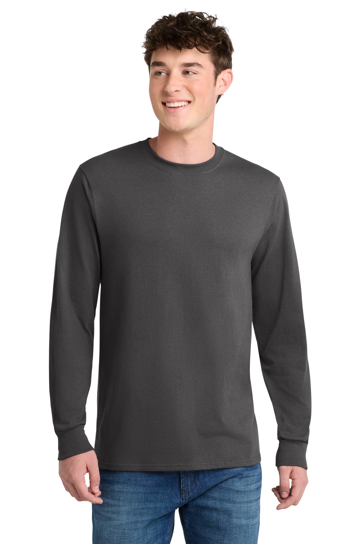 Port & Co Long Sleeve Core Blend Tee. PC55LS