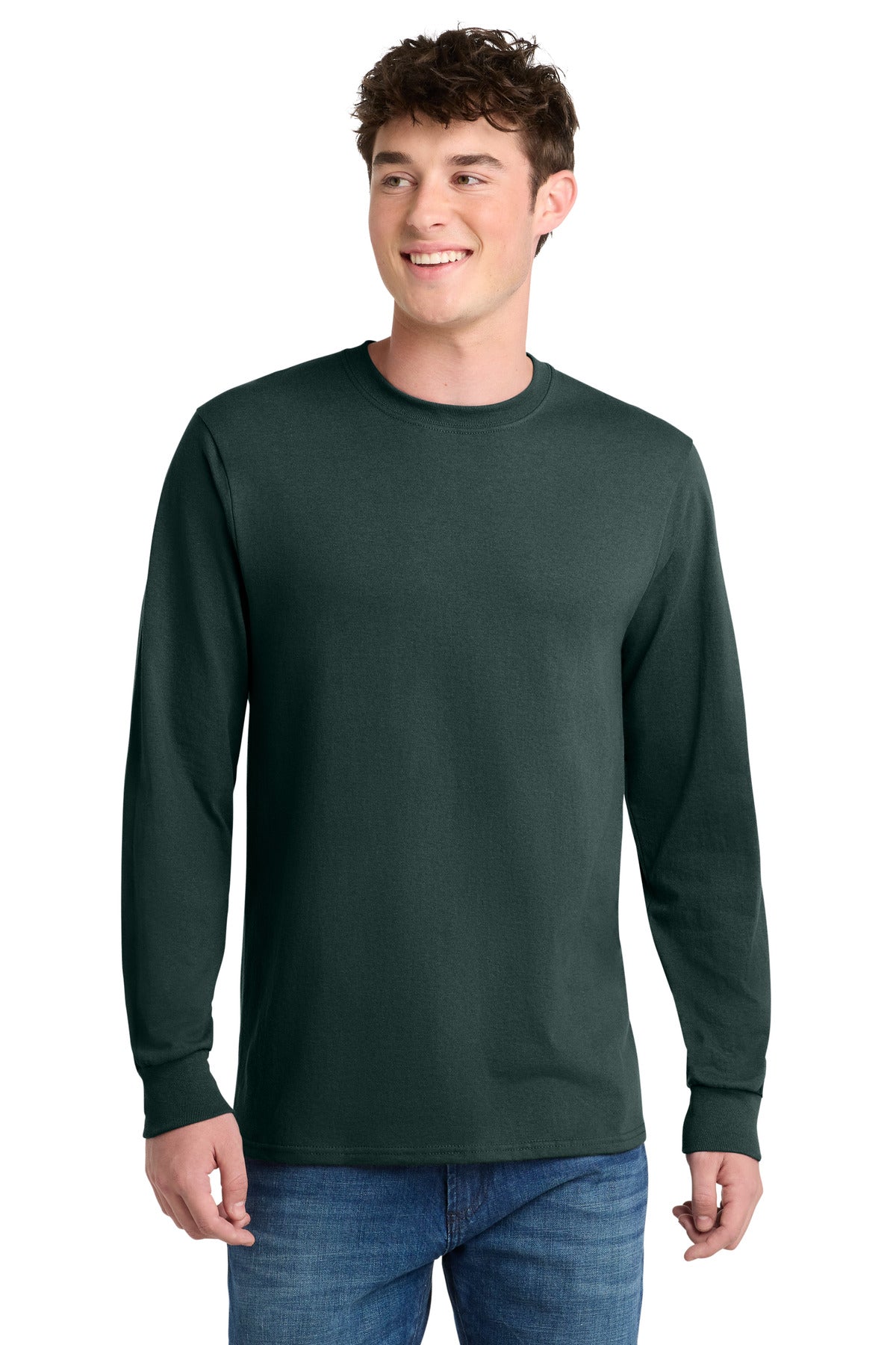 Port & Co Long Sleeve Core Blend Tee. PC55LS