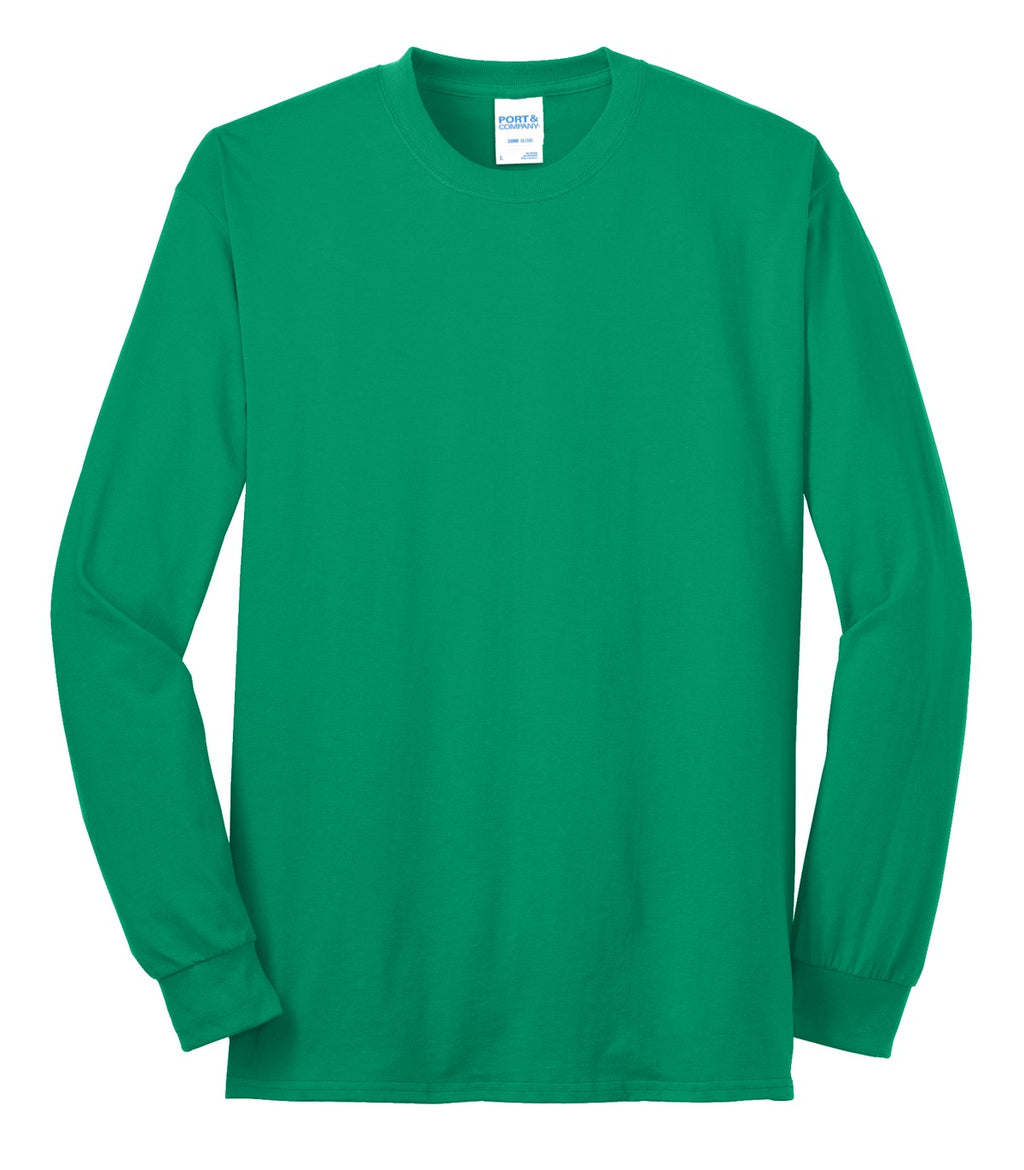 Port & Co Long Sleeve Core Blend Tee. PC55LS