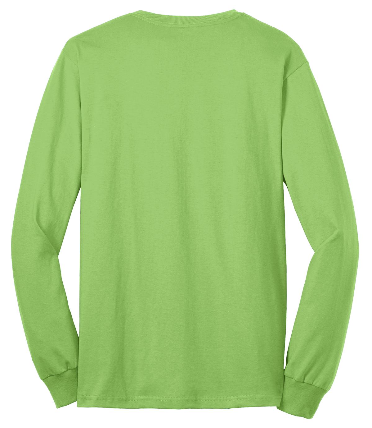 Port & Co Long Sleeve Core Blend Tee. PC55LS