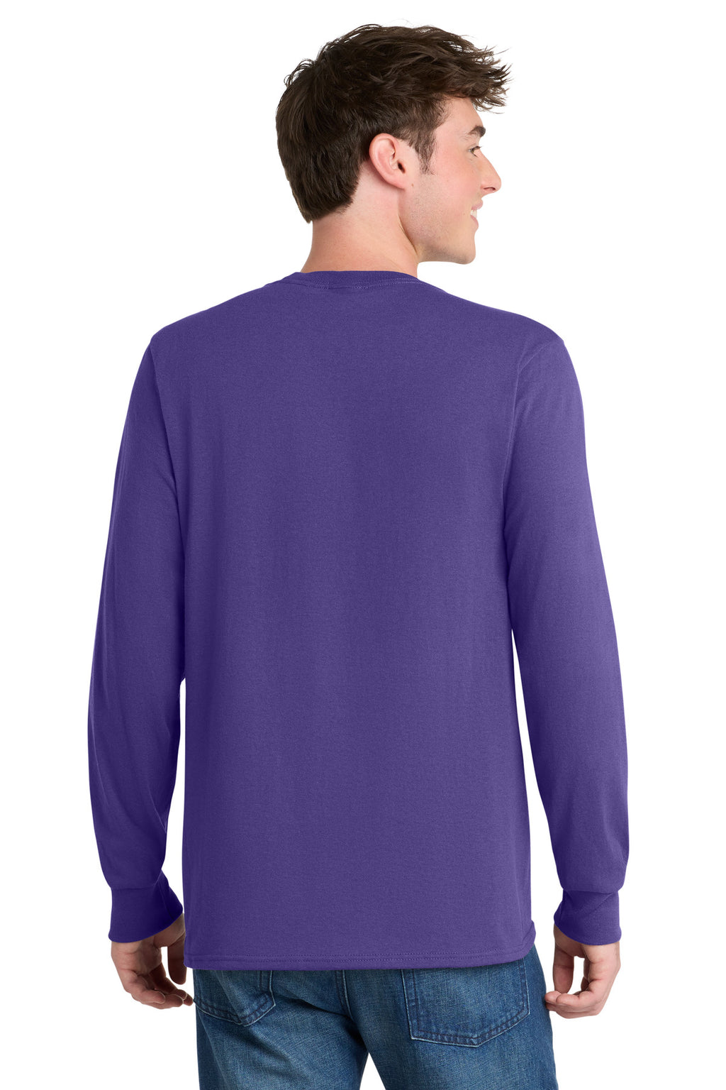 Port & Co Long Sleeve Core Blend Tee. PC55LS