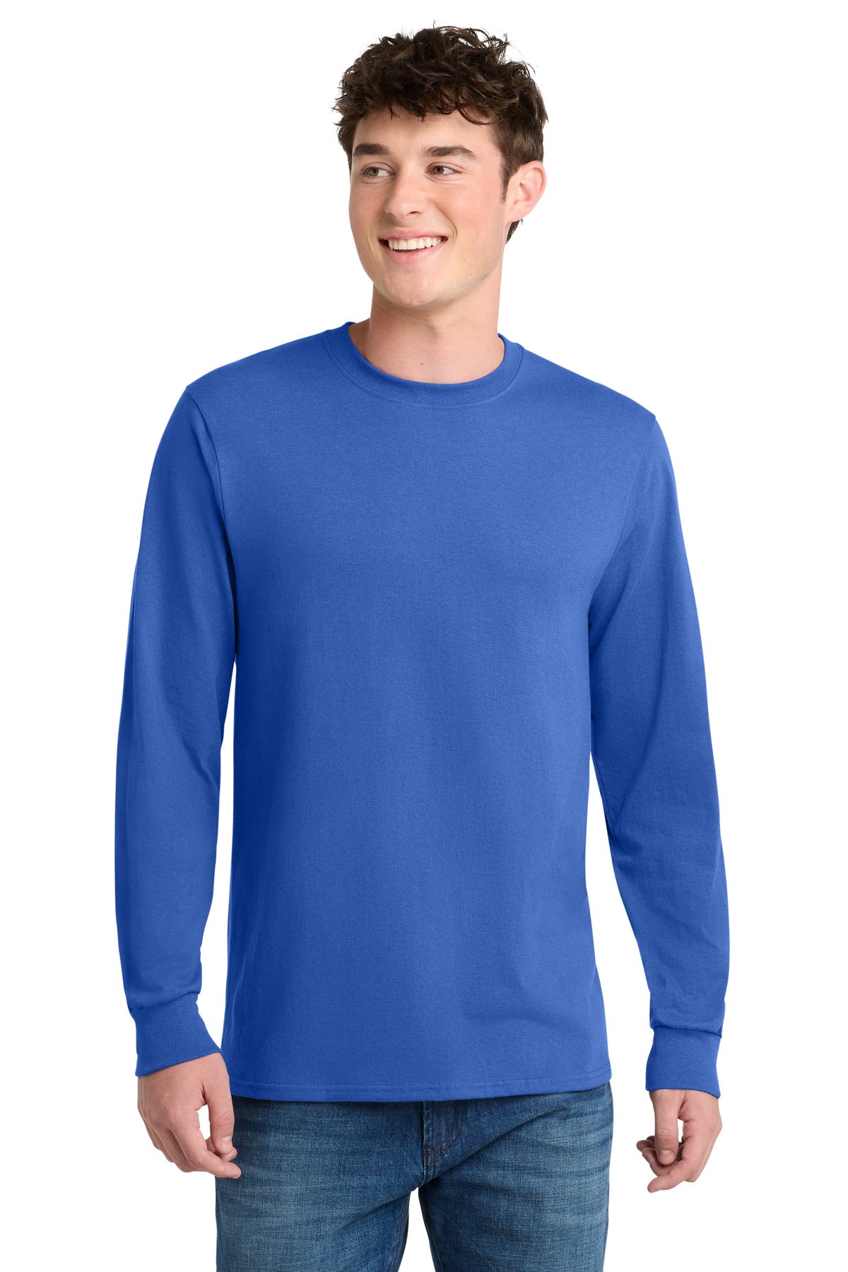 Port & Co Long Sleeve Core Blend Tee. PC55LS