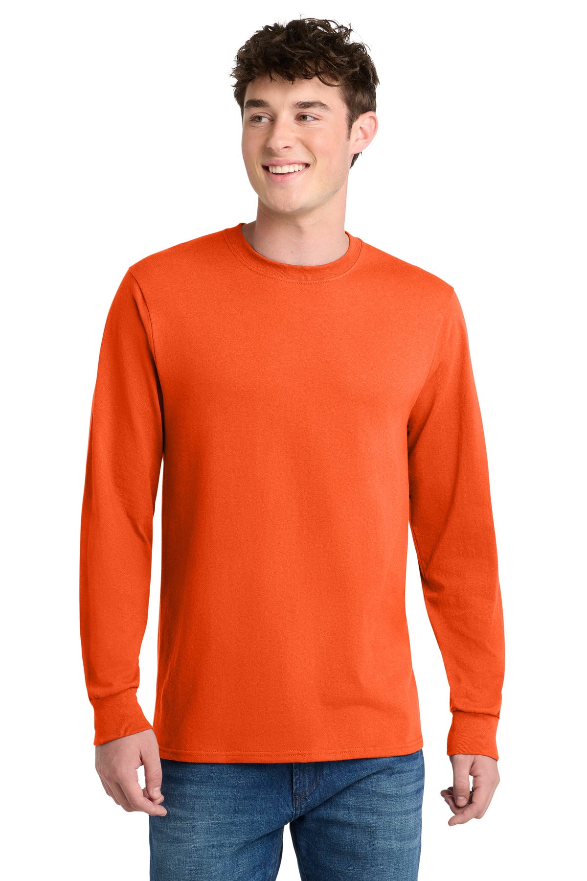 Port & Co Long Sleeve Core Blend Tee. PC55LS