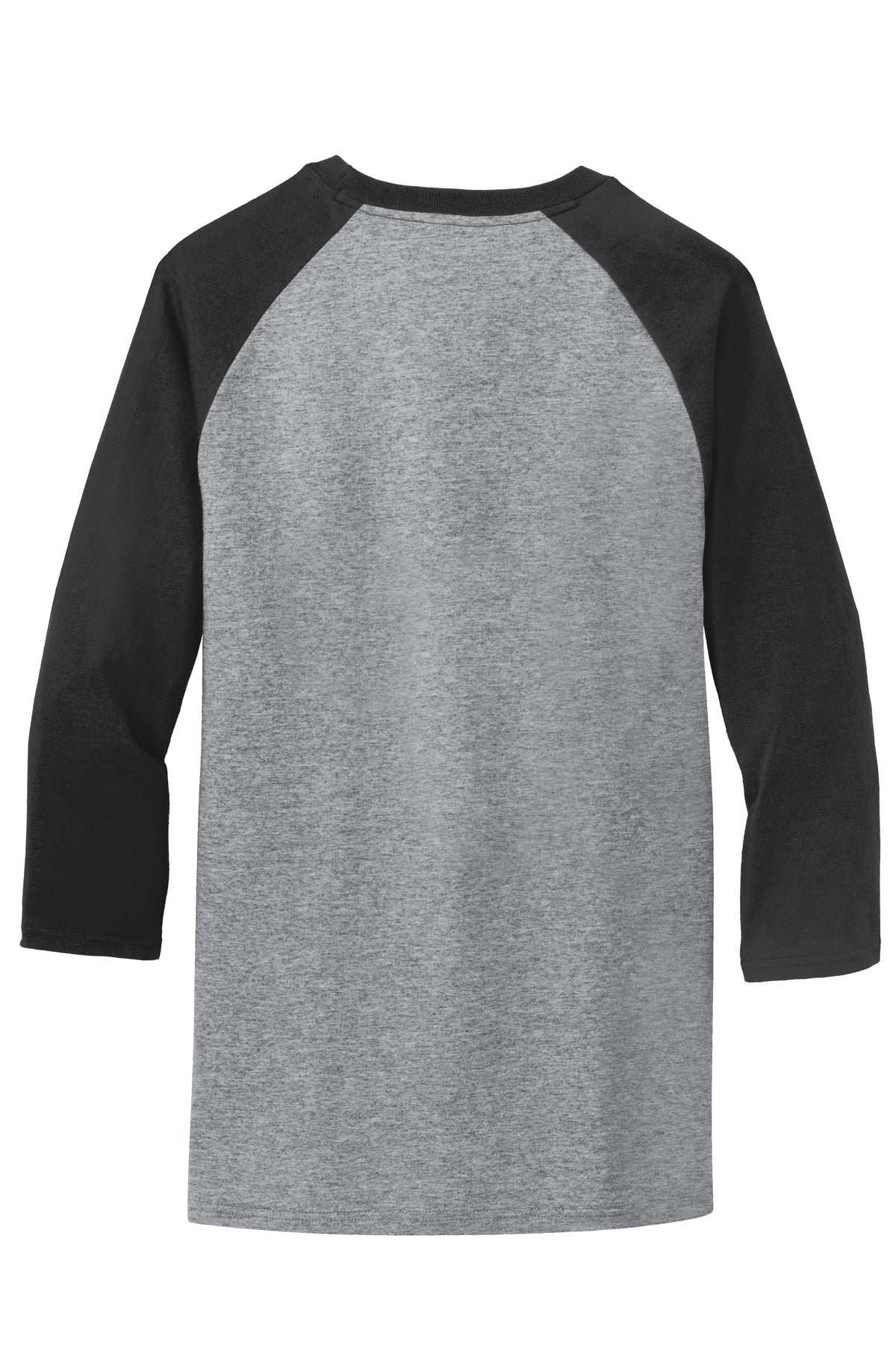Port & Co Core Blend 3/4-Sleeve Raglan Tee. PC55RS