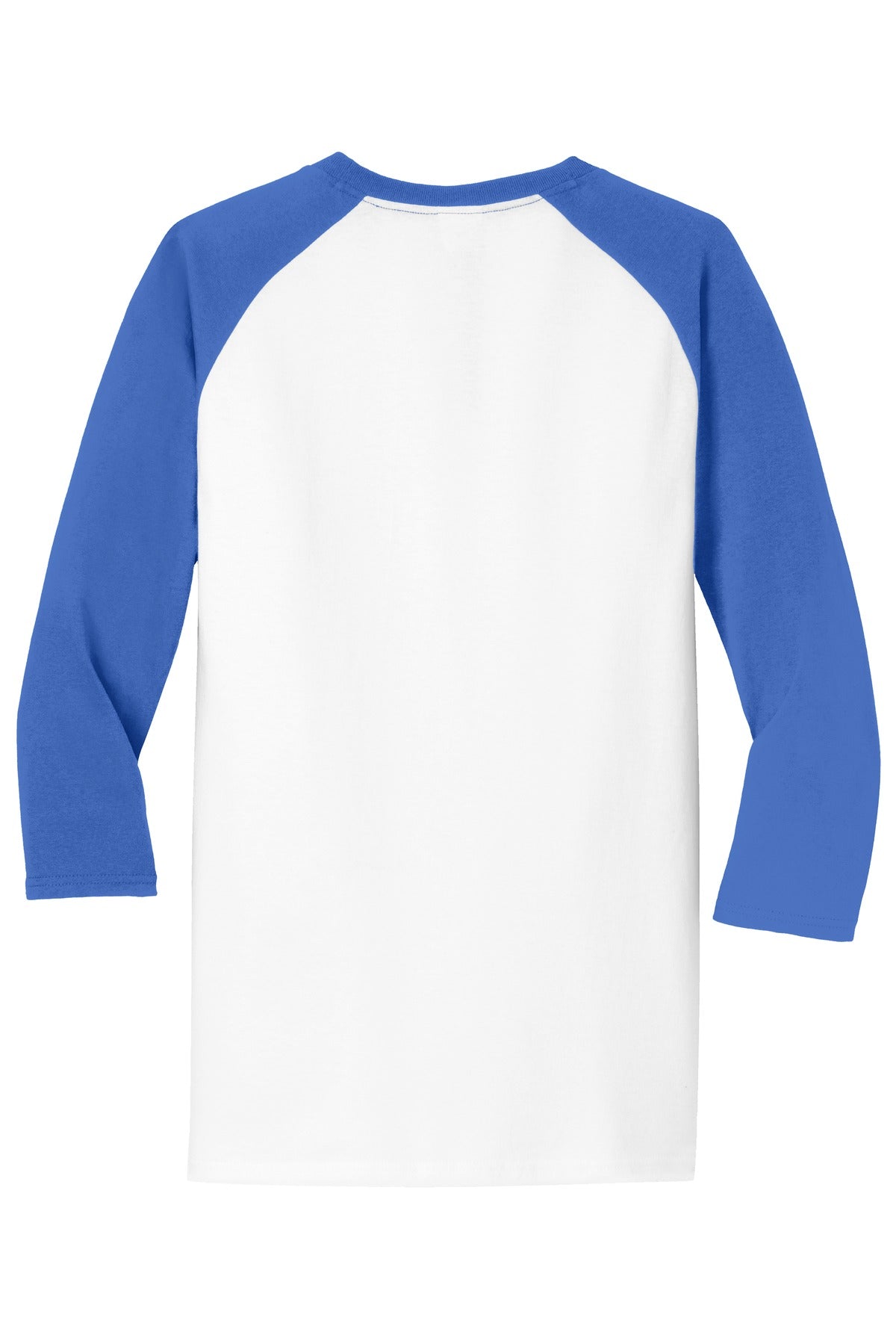 Port & Co Core Blend 3/4-Sleeve Raglan Tee. PC55RS