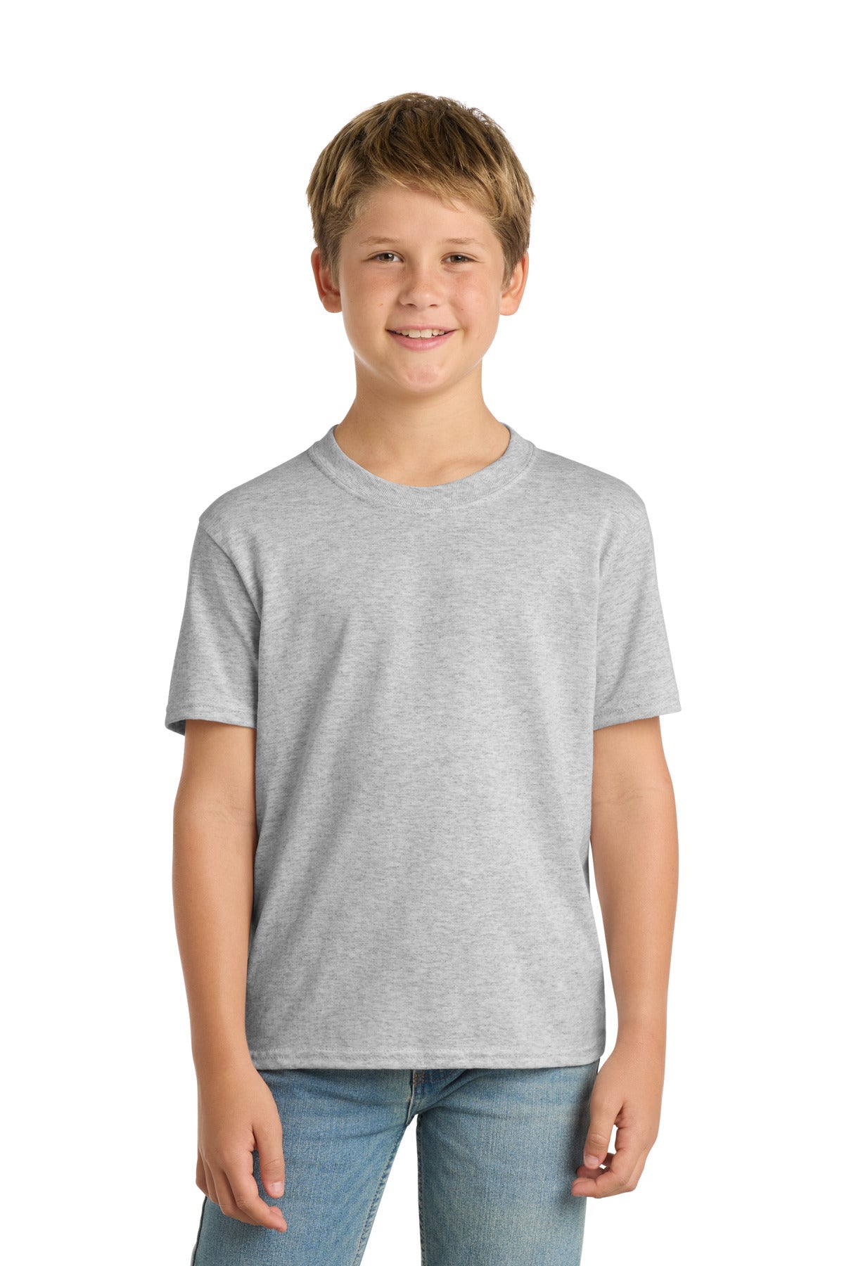 Port & Co Youth Core Blend Tee.  PC55Y