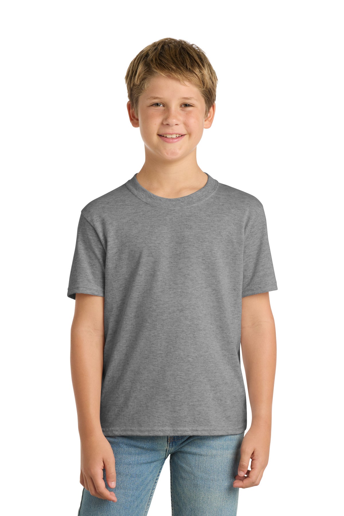 Port & Co Youth Core Blend Tee.  PC55Y