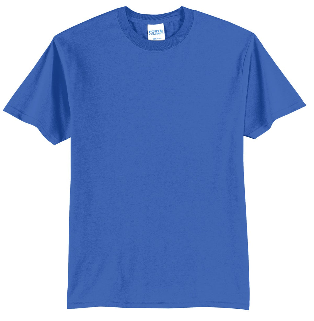 Port & Co Tall Core Blend Tee. PC55T