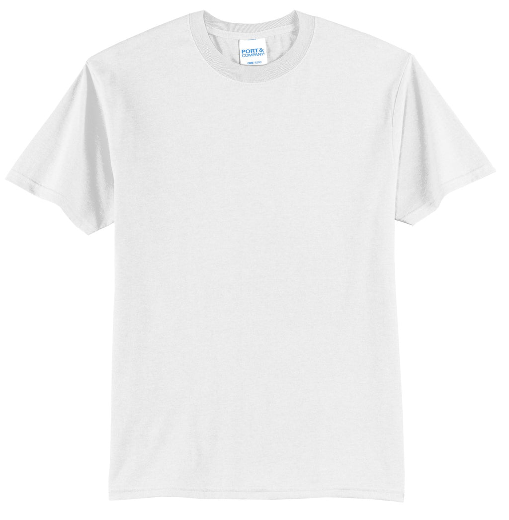 Port & Co Tall Core Blend Tee. PC55T