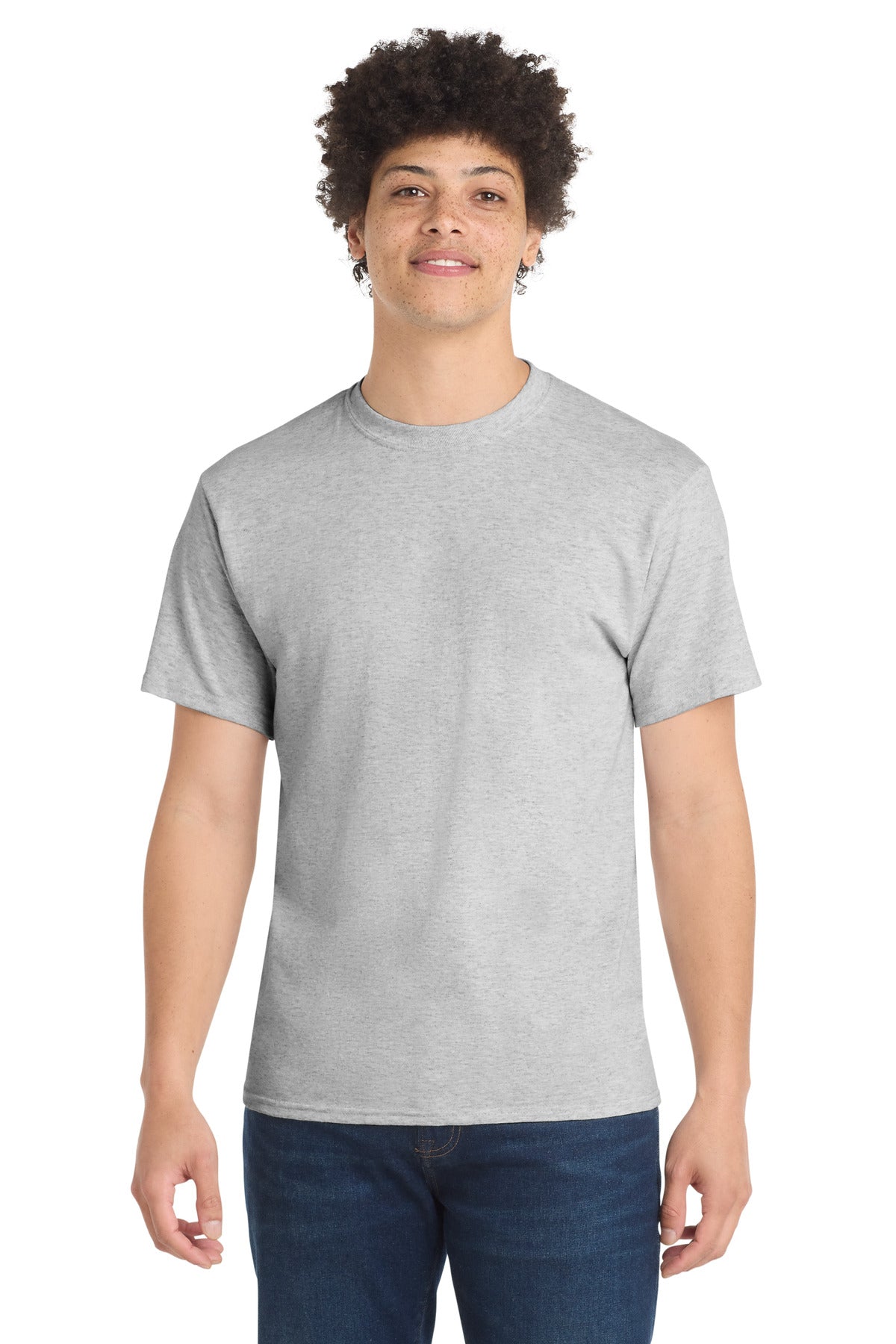 Port & Co Core Blend Tee.  PC55
