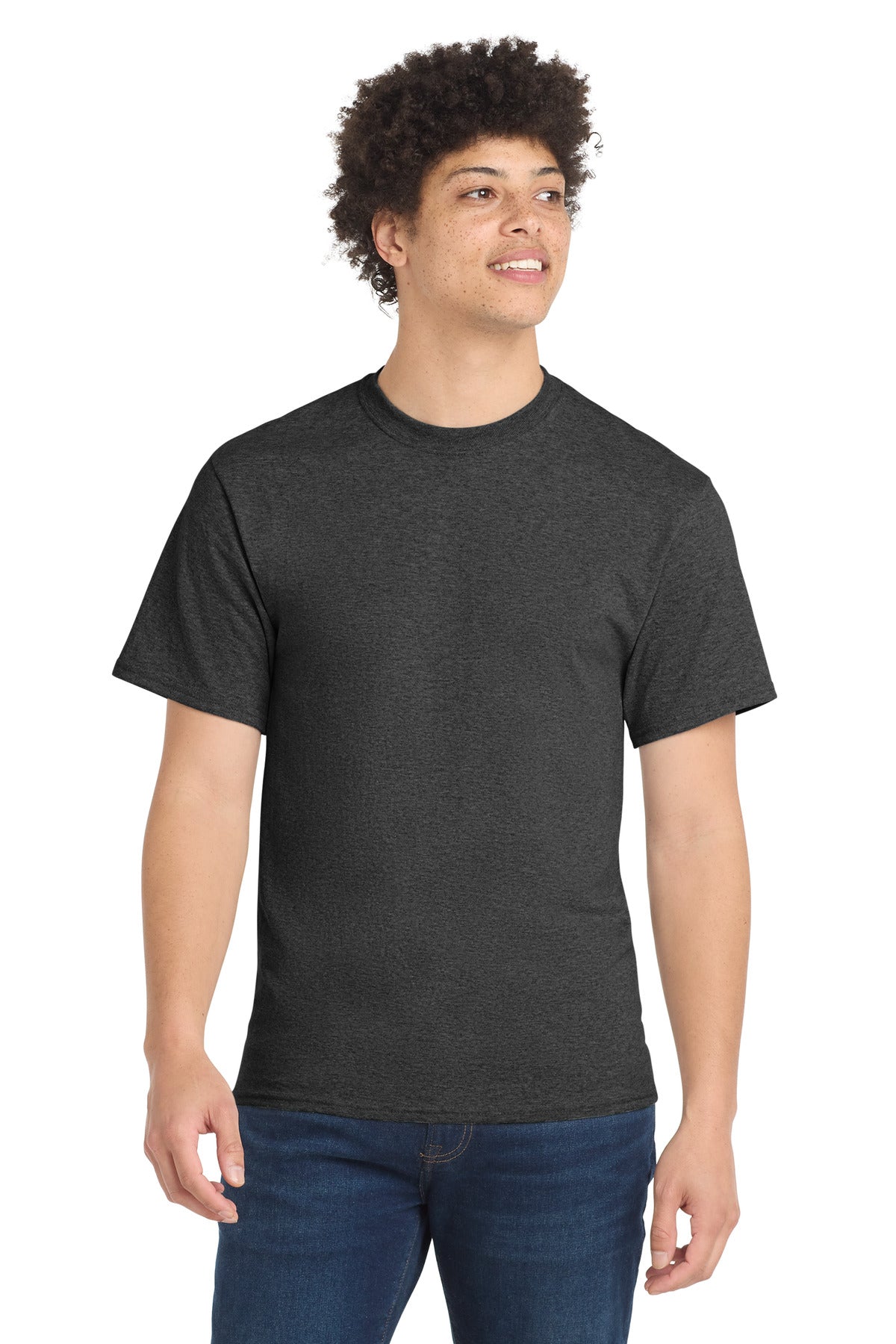 Port & Co Core Blend Tee.  PC55
