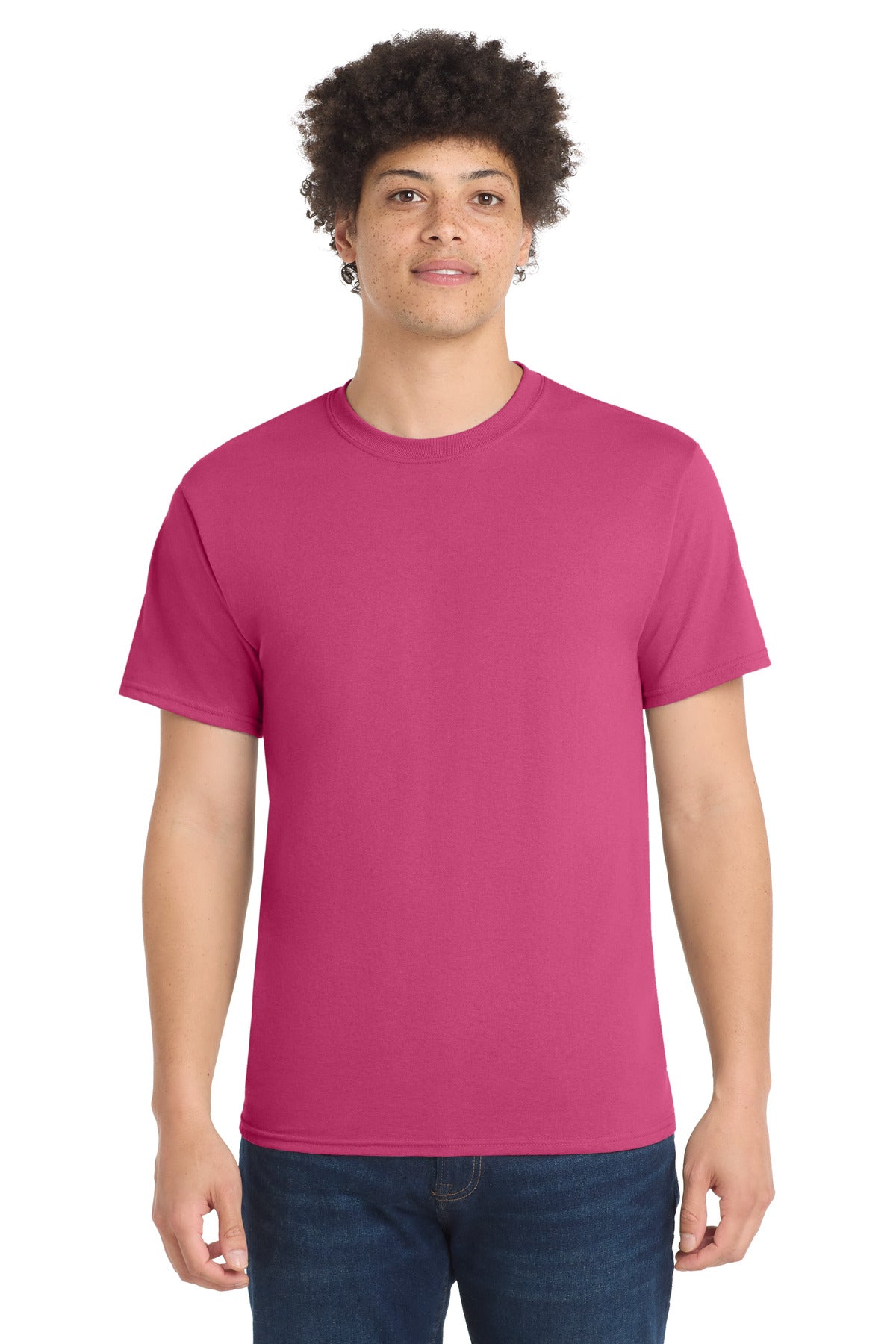 Port & Co Core Blend Tee.  PC55