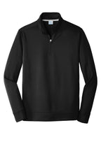 Port & Co Performance Fleece 1/4-Zip Pullover Sweatshirt. PC590Q