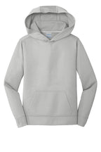 Port & Co Youth Performance Fleece Pullover Hooded Sweatshirt. PC590YH