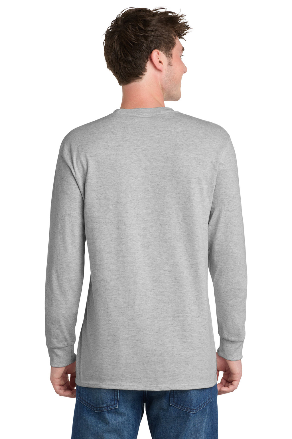 Port & Co Tall Long Sleeve Essential Tee. PC61LST