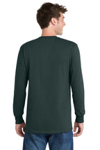 Port & Co Tall Long Sleeve Essential Tee. PC61LST