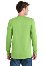 Port & Co Tall Long Sleeve Essential Tee. PC61LST
