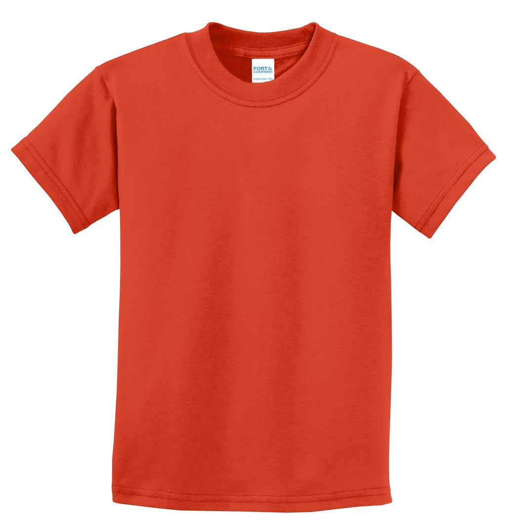 Port & Co Youth Essential Tee. PC61Y