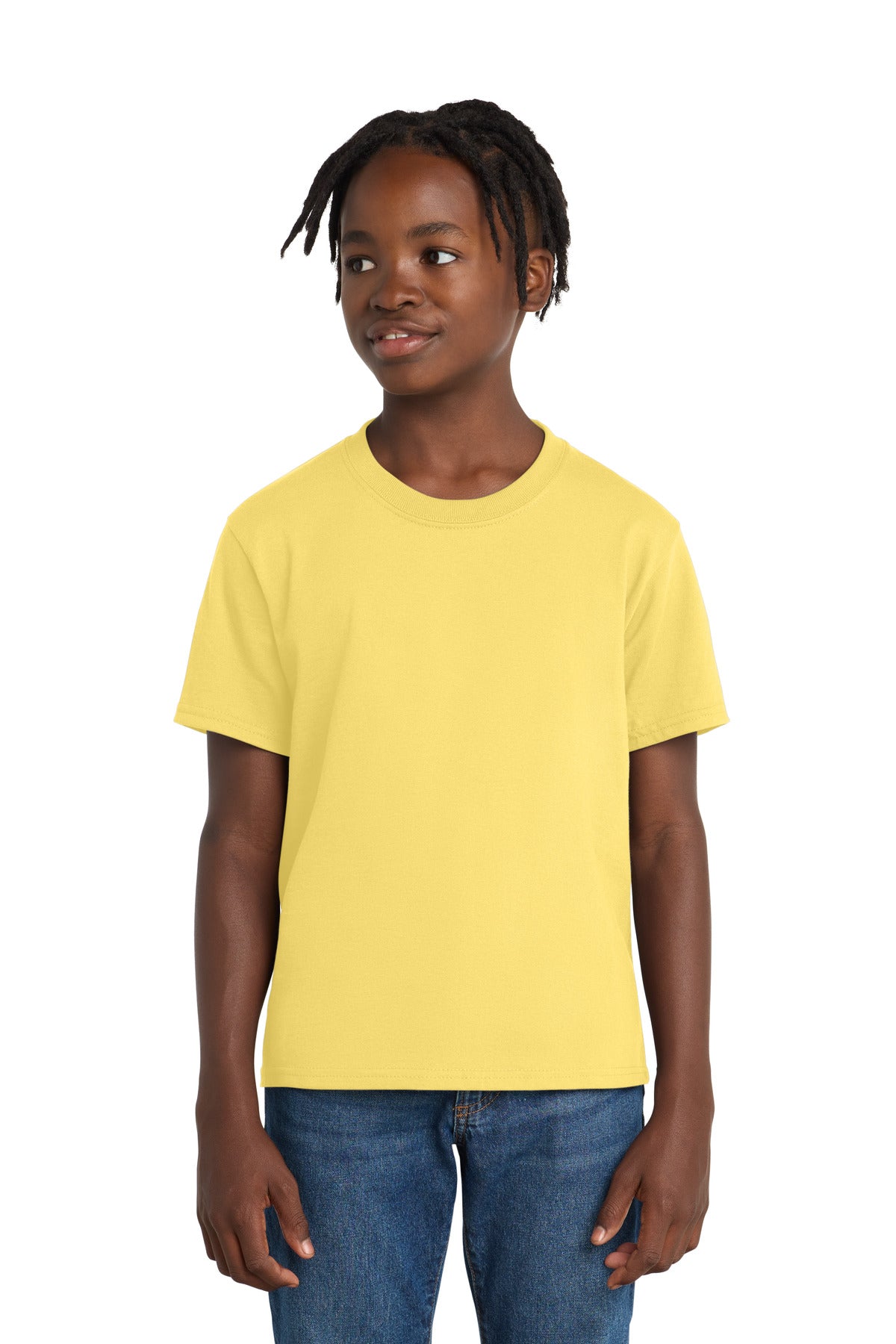 Port & Co Youth Essential Tee. PC61Y