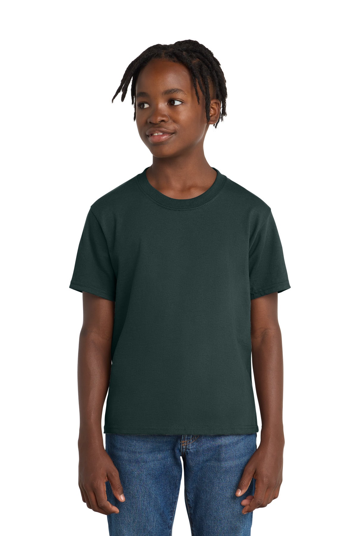 Port & Co Youth Essential Tee. PC61Y
