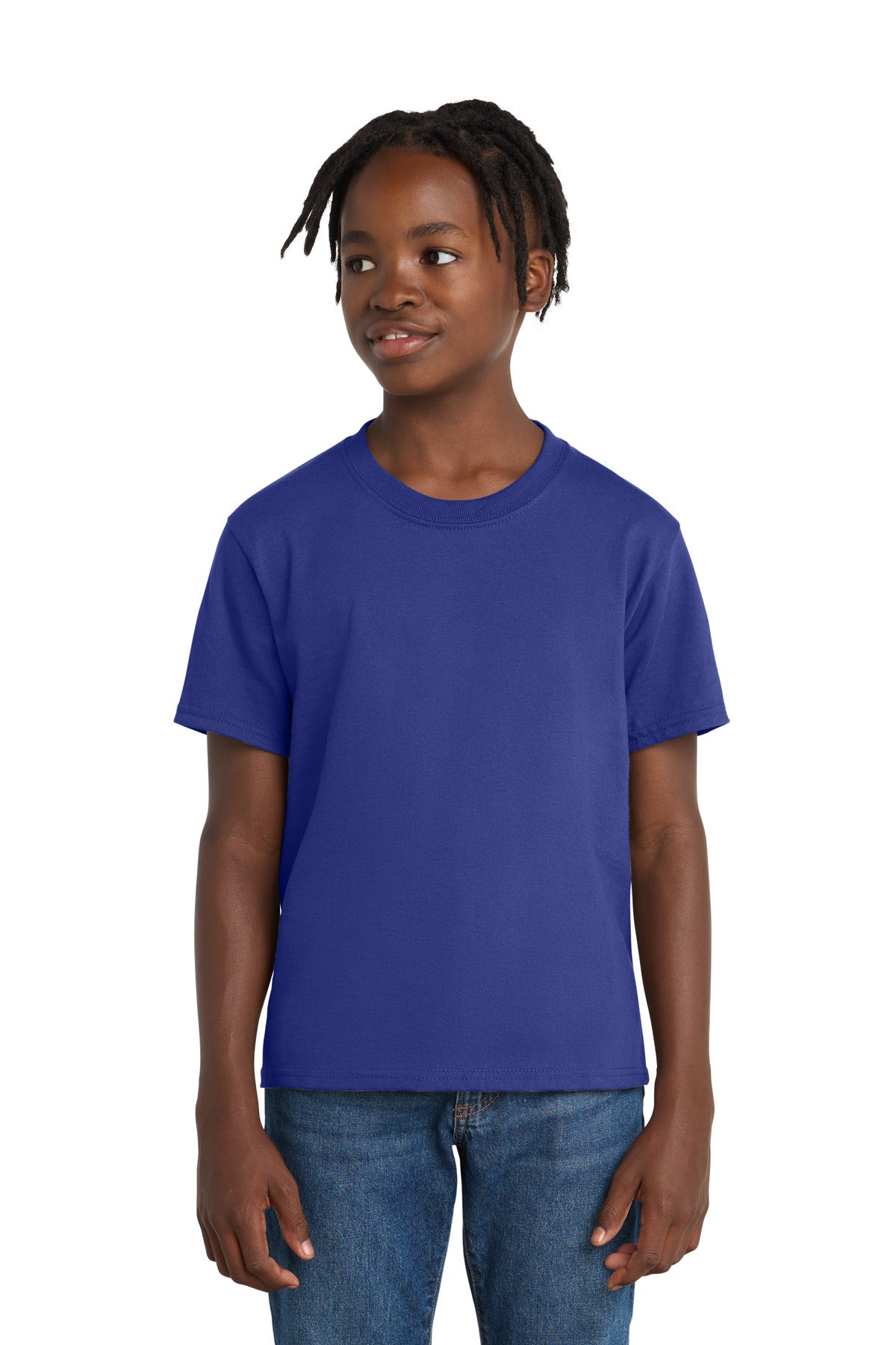 Port & Co Youth Essential Tee. PC61Y