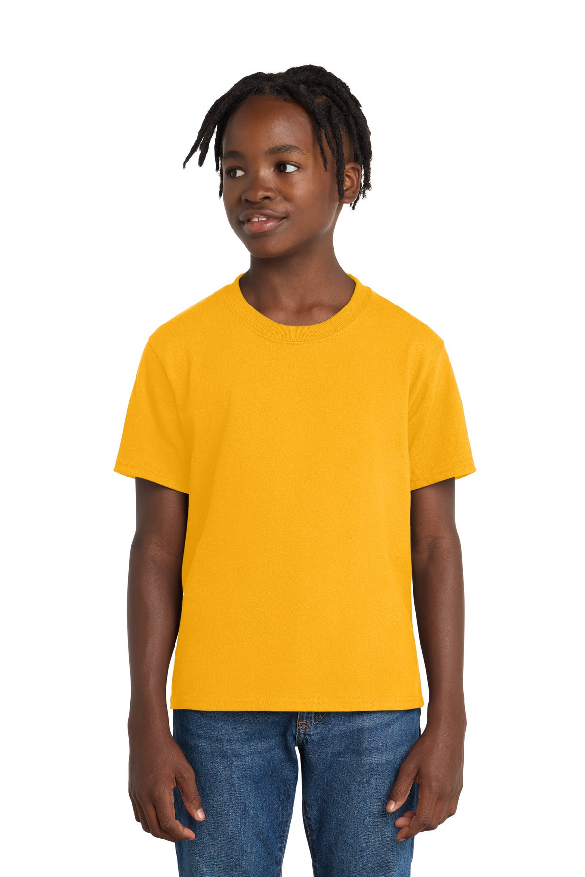 Port & Co Youth Essential Tee. PC61Y