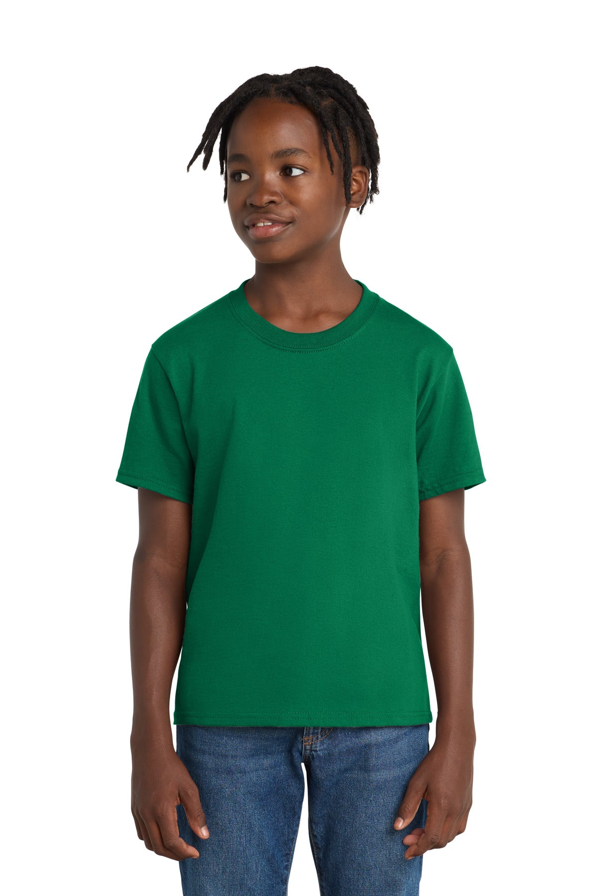 Port & Co Youth Essential Tee. PC61Y