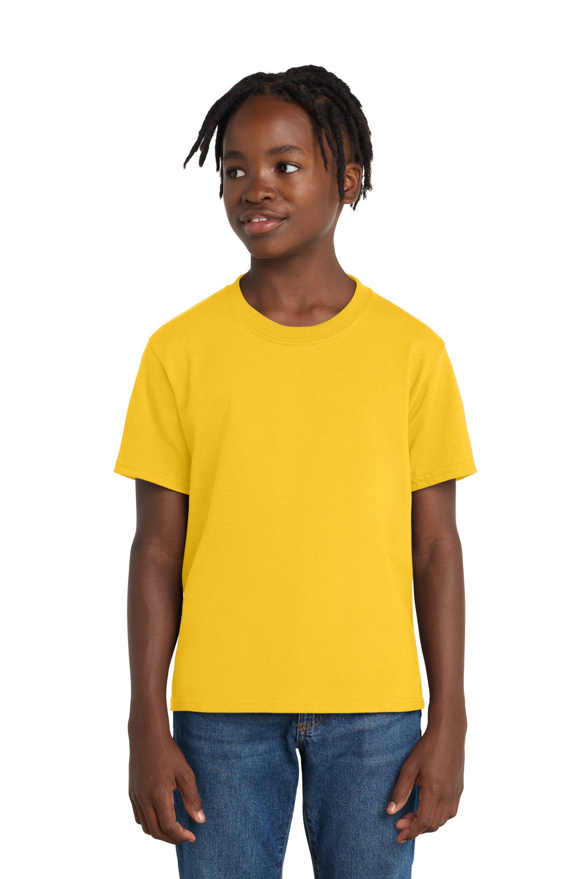 Port & Co Youth Essential Tee. PC61Y